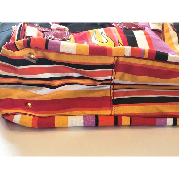 Ed Hardy Y2K Sally Embroidered Tote Bag w/ Wallet & Dust Cover Rare NEW Vintage - Picture 15 of 16